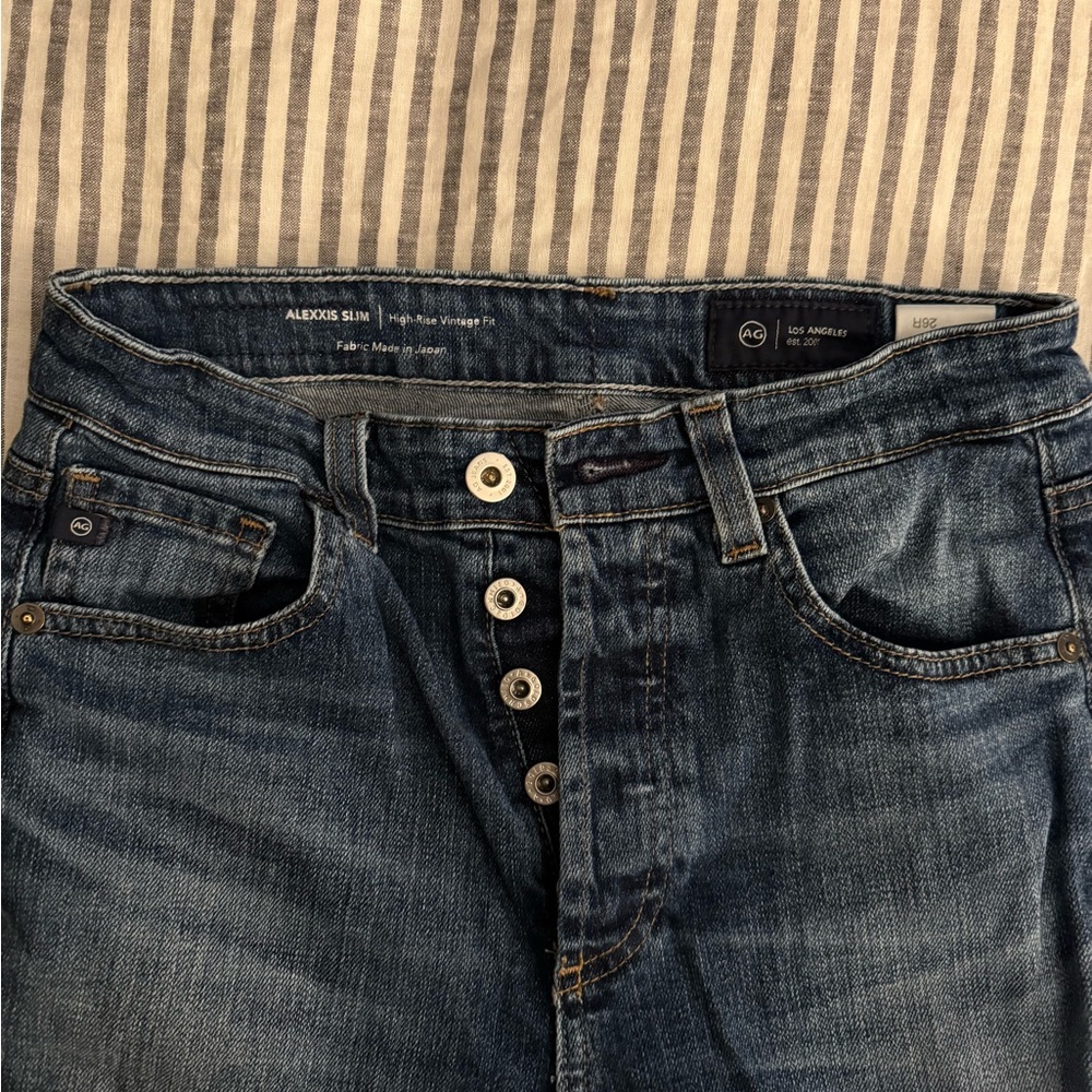 AG Alexxis High-Rise Vintage Fit Jeans